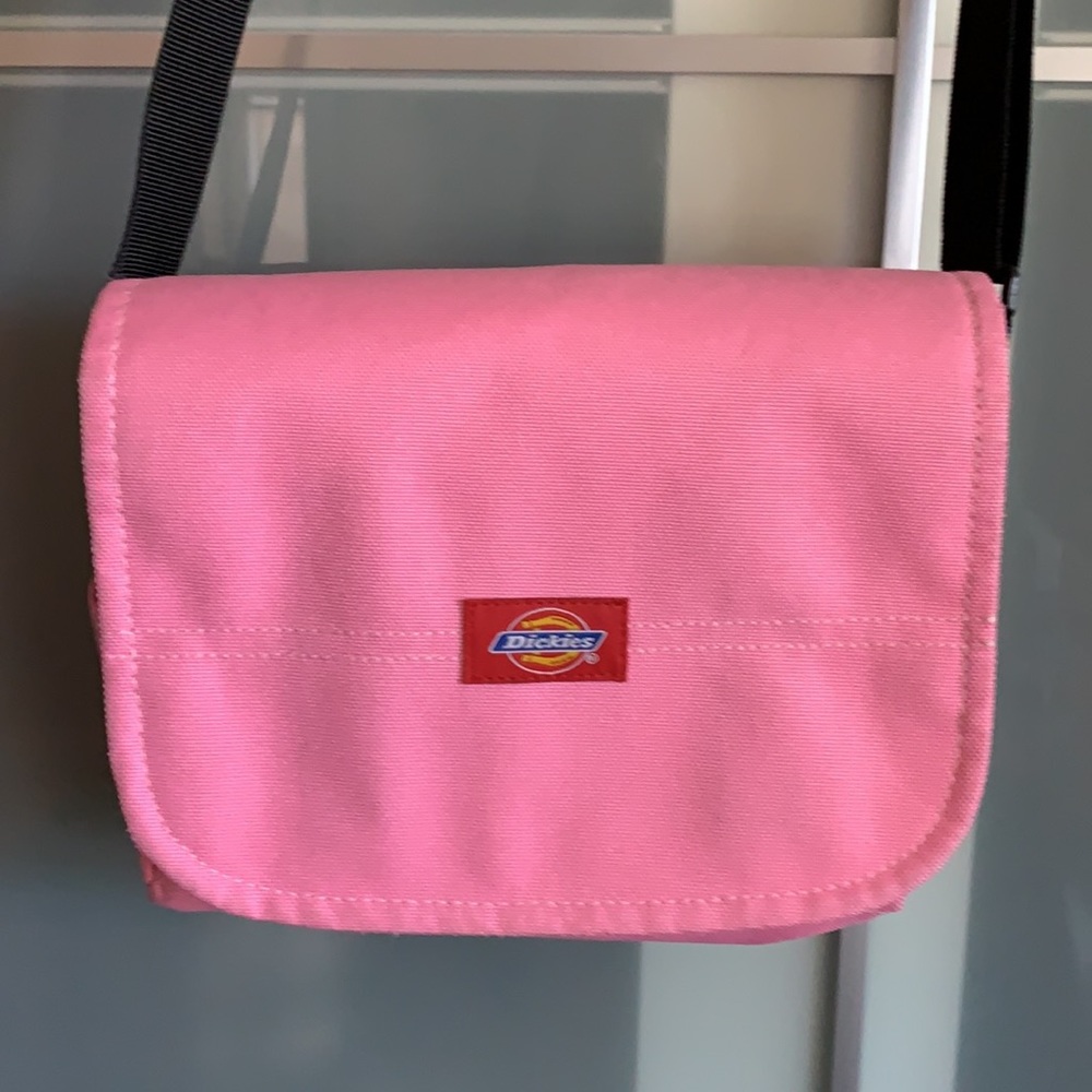 Dickies Pink Purse Bag with Adjustable Strap